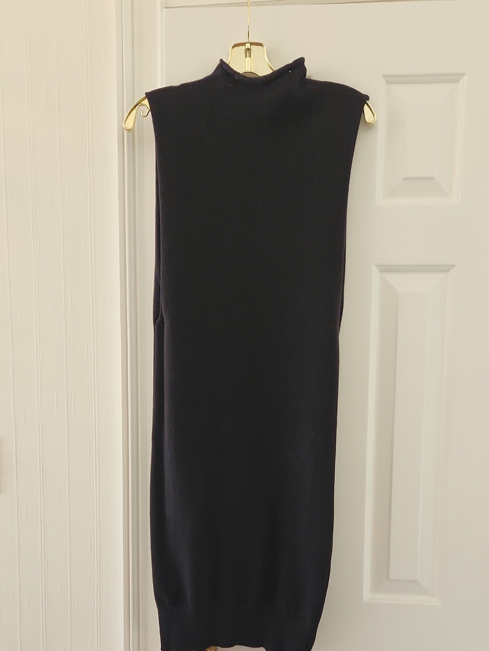 Dolce Vita Sleeveless Mock Neck Midi Dress - Black